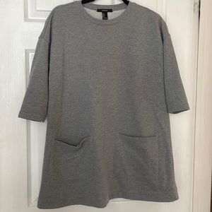 Over sized sweatshirt dress
